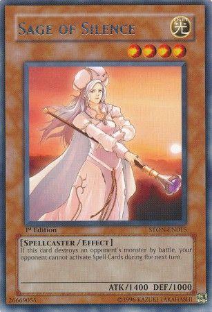 Sage of Silence [1st Edition] STON-EN015