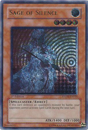 Sage of Silence [Ultimate Rare 1st Edition] STON-EN015