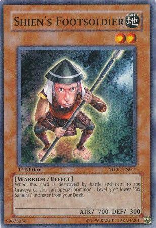 Shien's Footsoldier [1st Edition] STON-EN014
