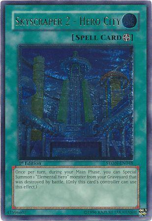 Skyscraper 2 - Hero City [Ultimate Rare 1st Edition] STON-EN048