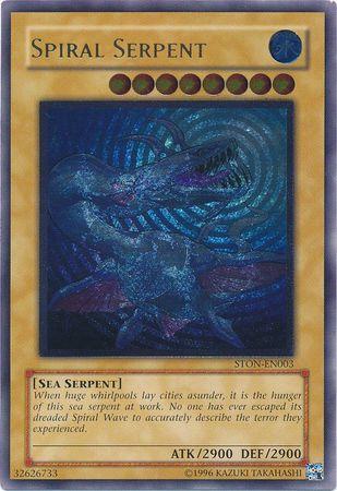 Spiral Serpent [Ultimate Rare] STON-EN003