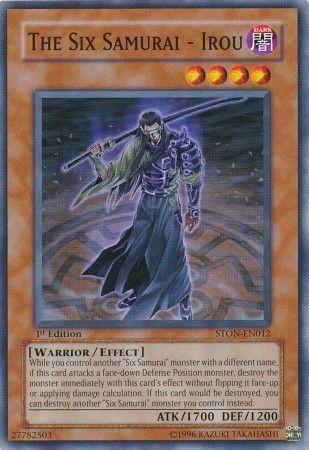 The Six Samurai - Irou [1st Edition] STON-EN012