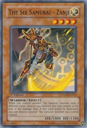 The Six Samurai - Zanji [1st Edition] STON-EN011