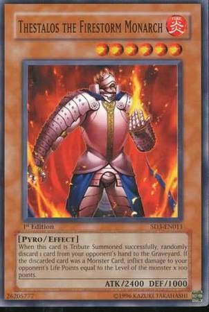 Thestalos the Firestorm Monarch SD3-EN011