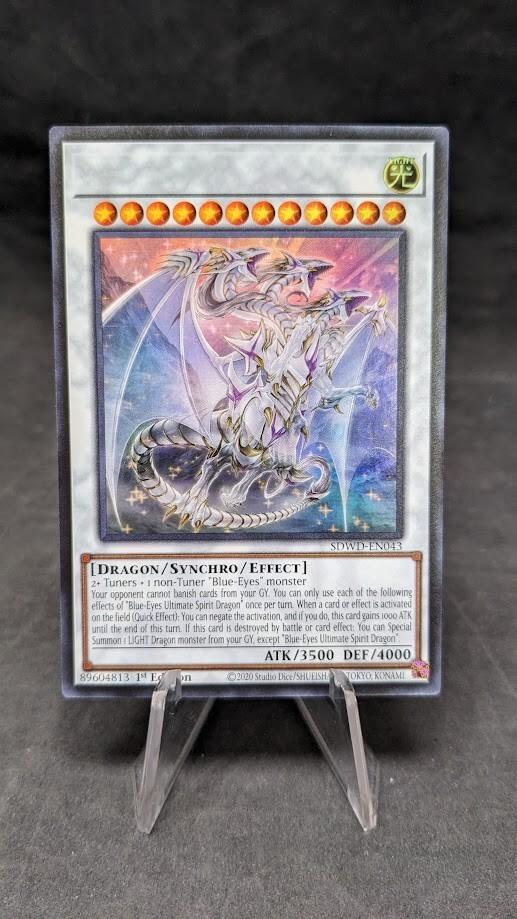 Blue-Eyes Ultimate Spirit Dragon [Misprint] SDWD-EN043