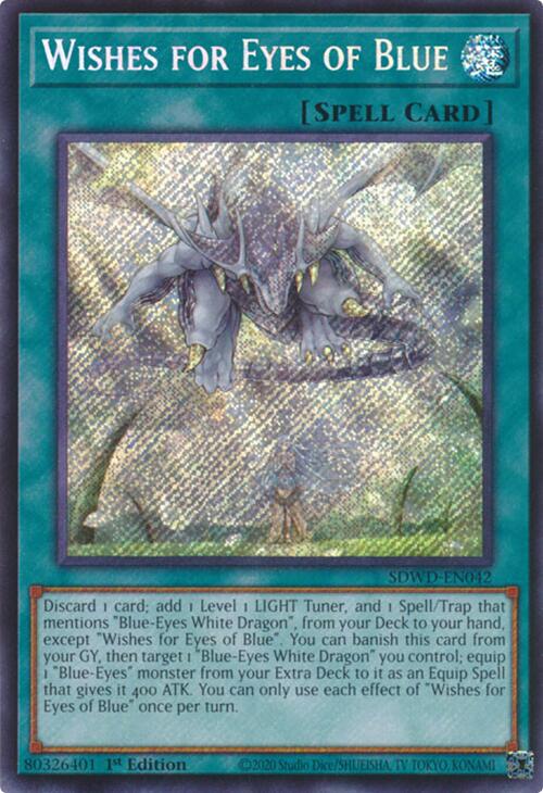 Wishes for Eyes of Blue [Secret Rare] SDWD-EN042