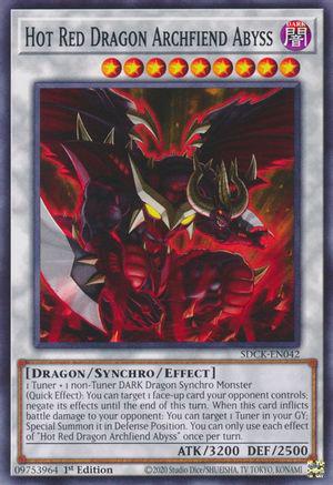 Hot Red Dragon Archfiend Abyss SDCK-EN042
