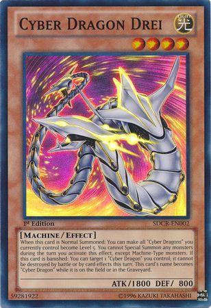 Cyber Dragon Drei [1st Edition] SDCR-EN002