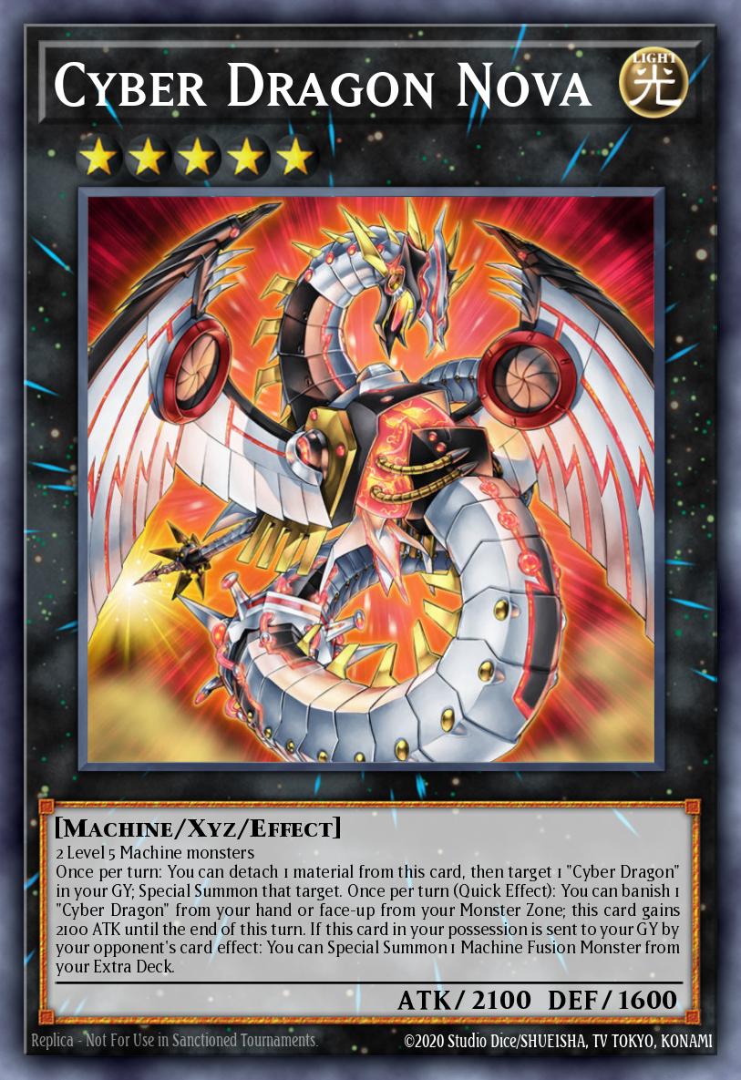 Cyber Dragon Nova [Oversized Promo] SDCR-EN038