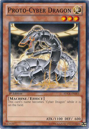 Proto-Cyber Dragon [1st Edition] SDCR-EN005