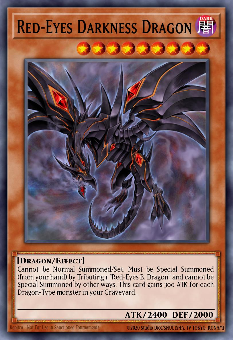 Red-Eyes Darkness Dragon [1st Edition] SD1-EN001