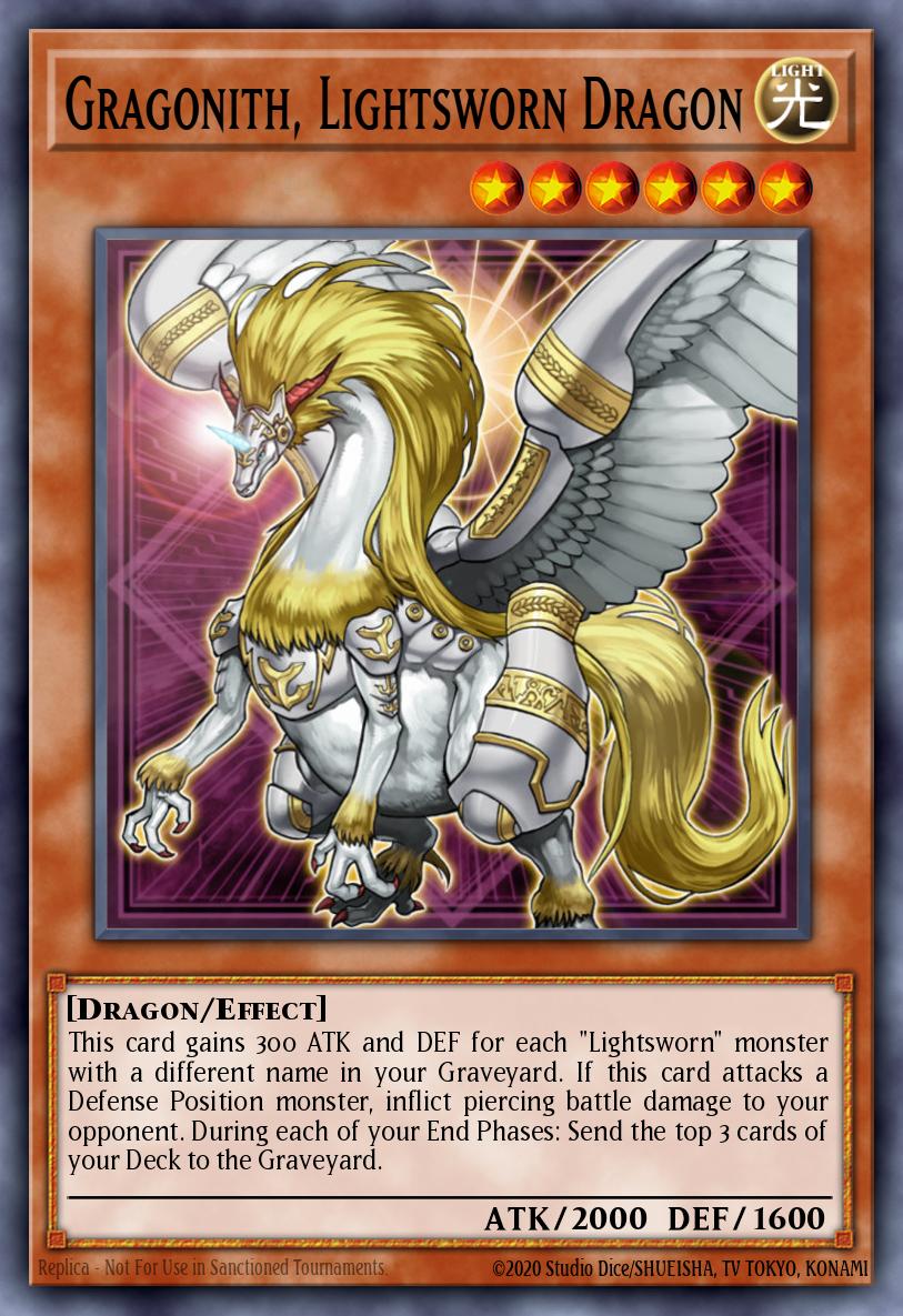 Gragonith, Lightsworn Dragon [1st Edition] SDDC-EN010
