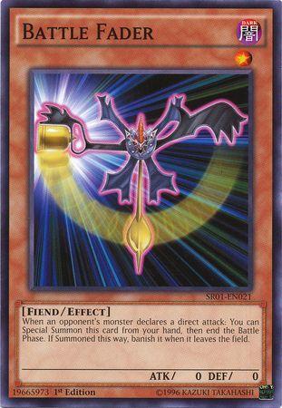 Battle Fader [1st Edition] SR01-EN021