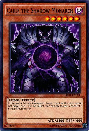 Caius the Shadow Monarch SR01-EN004