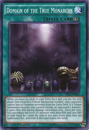 Domain of the True Monarchs [1st Edition] SR01-EN024