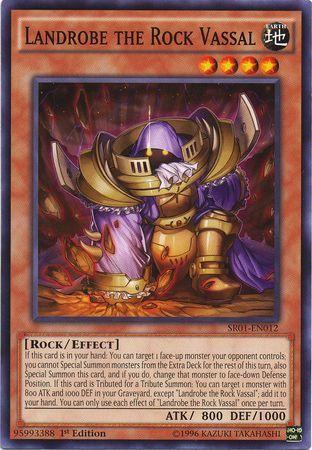 Landrobe the Rock Vassal [1st Edition] SR01-EN012