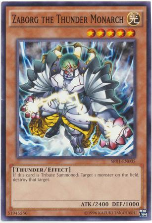 Zaborg the Thunder Monarch SR01-EN005