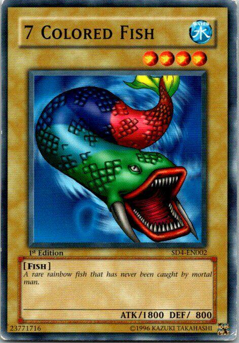 7 Colored Fish SD4-EN002