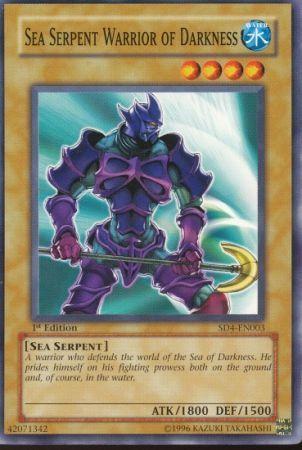 Sea Serpent Warrior of Darkness SD4-EN003