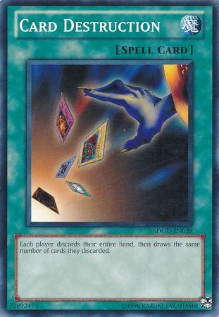 Card Destruction SDGU-EN028