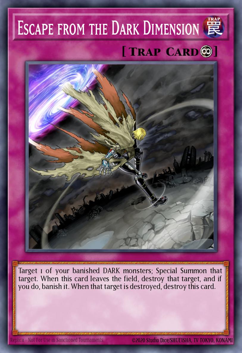 Escape from the Dark Dimension [1st Edition] SDGU-EN038