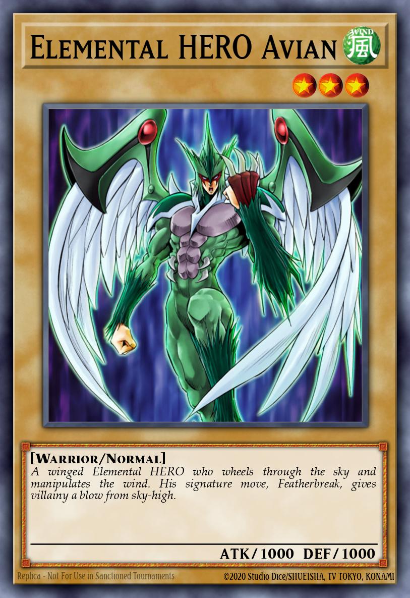 Elemental HERO Avian SDHS-EN006