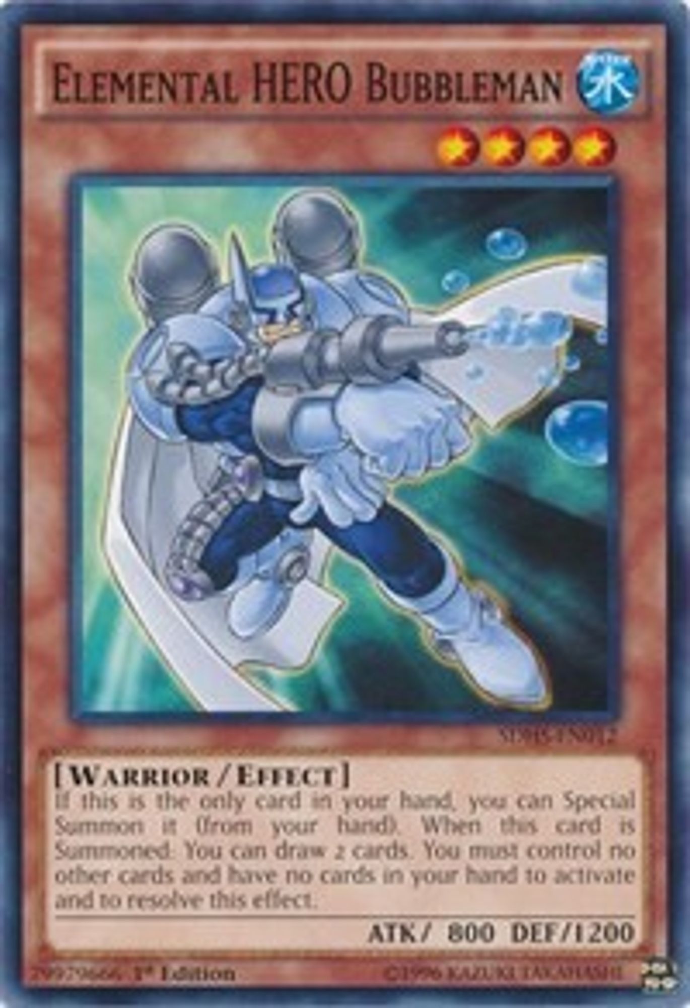 Elemental HERO Bubbleman SDHS-EN012