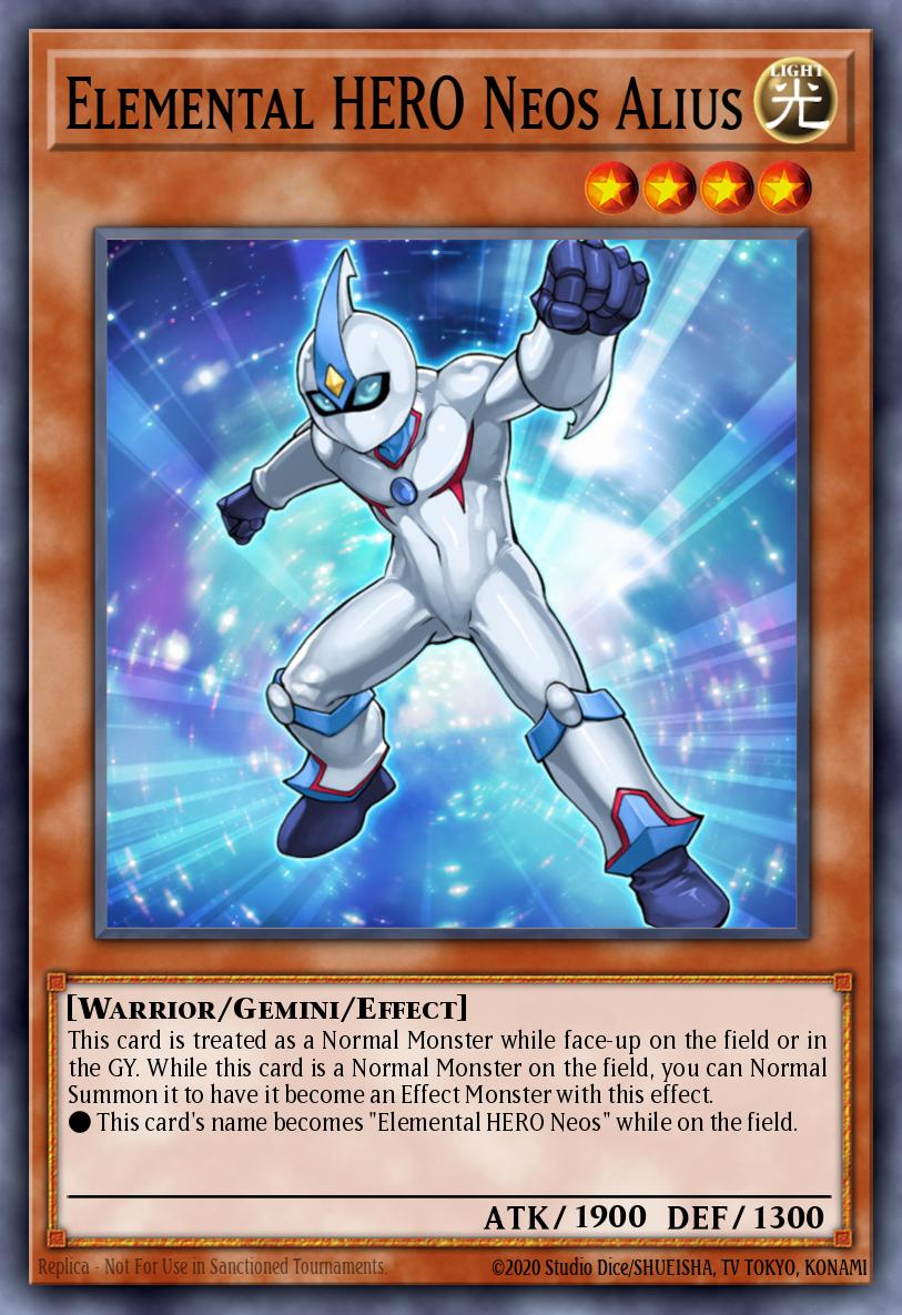 Elemental HERO Neos Alius SDHS-EN008