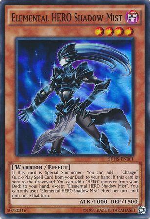 Elemental HERO Shadow Mist SDHS-EN001