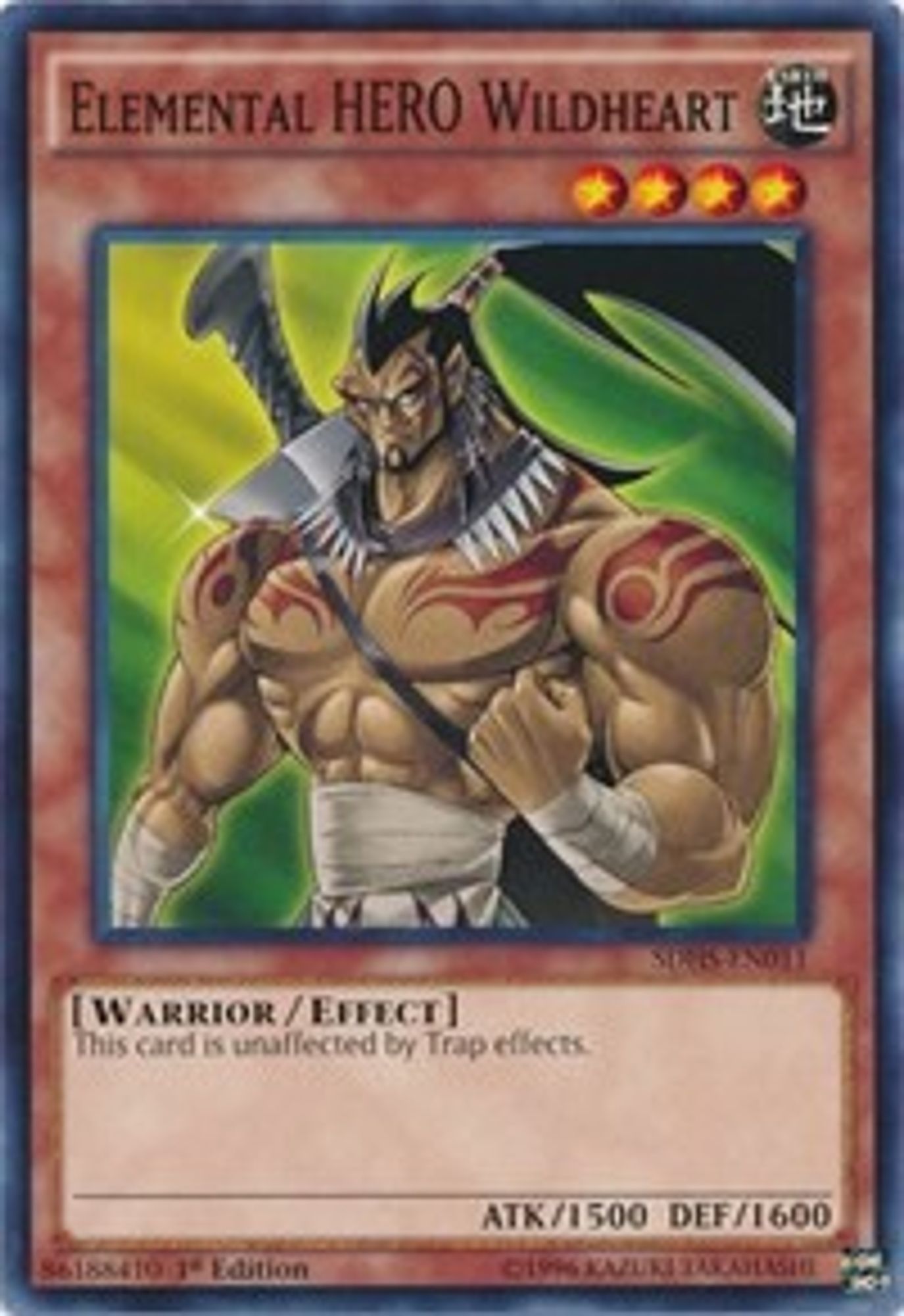 Elemental HERO Wildheart SDHS-EN011
