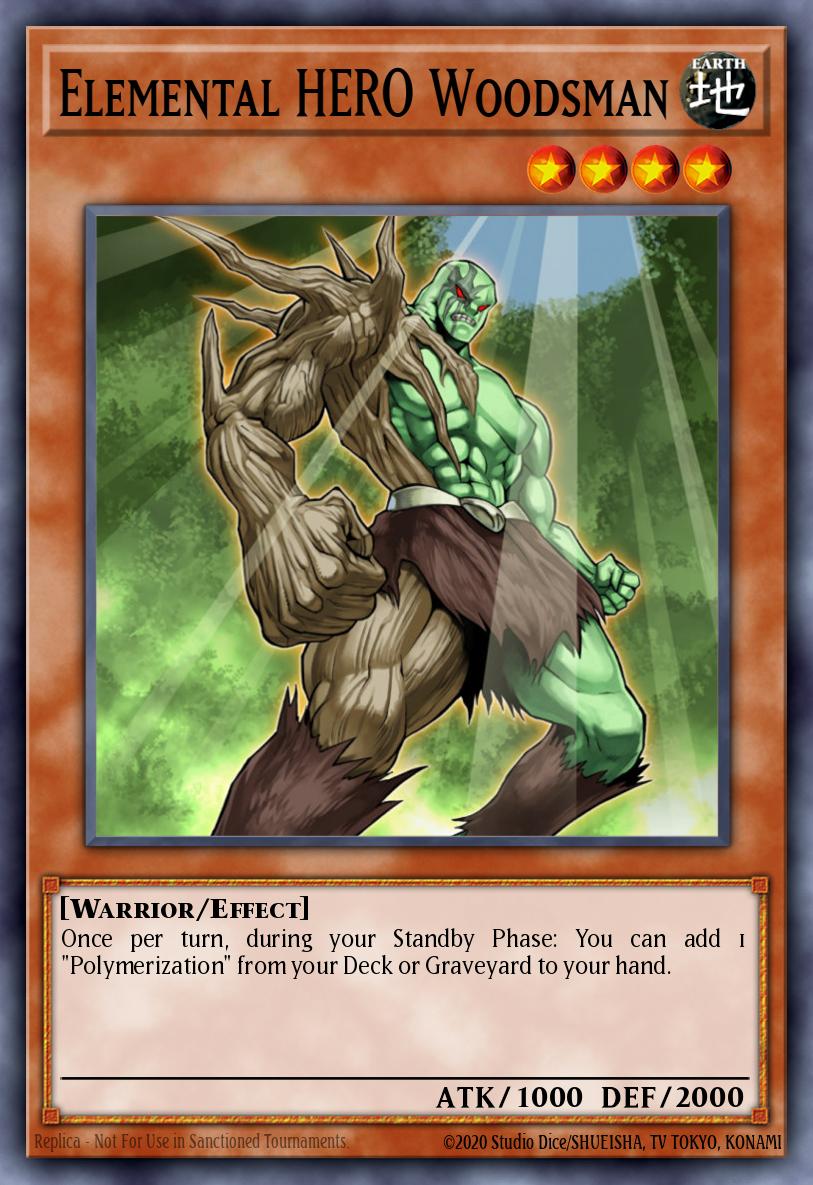 Elemental HERO Woodsman [1st Edition] SDHS-EN003