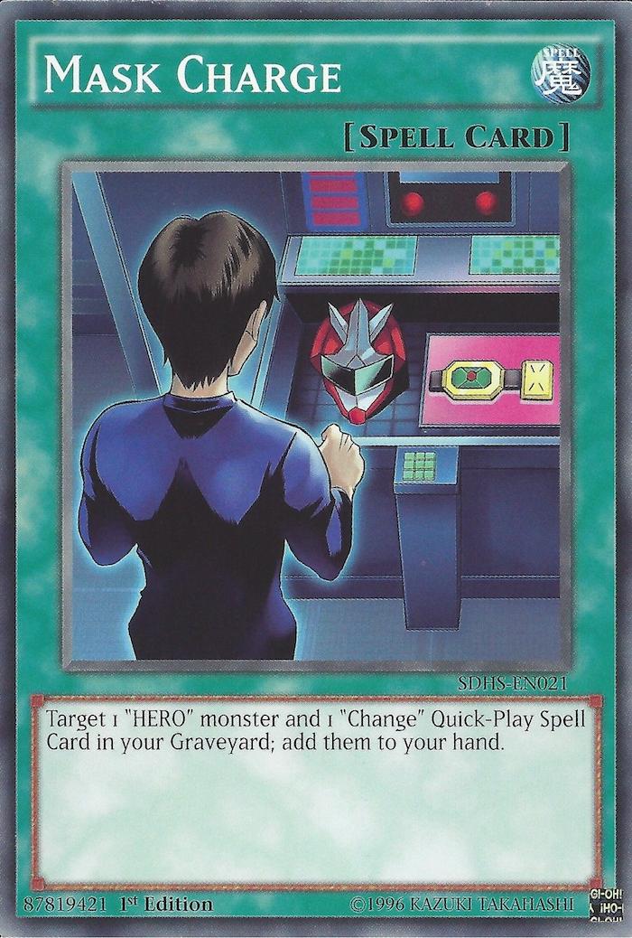 Mask Charge [1st Edition] SDHS-EN021