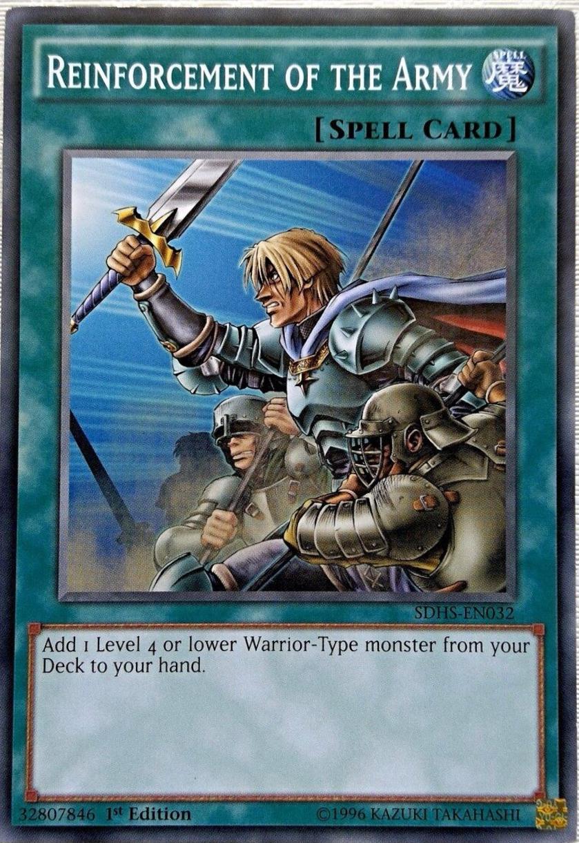 Reinforcement of the Army [1st Edition] SDHS-EN032