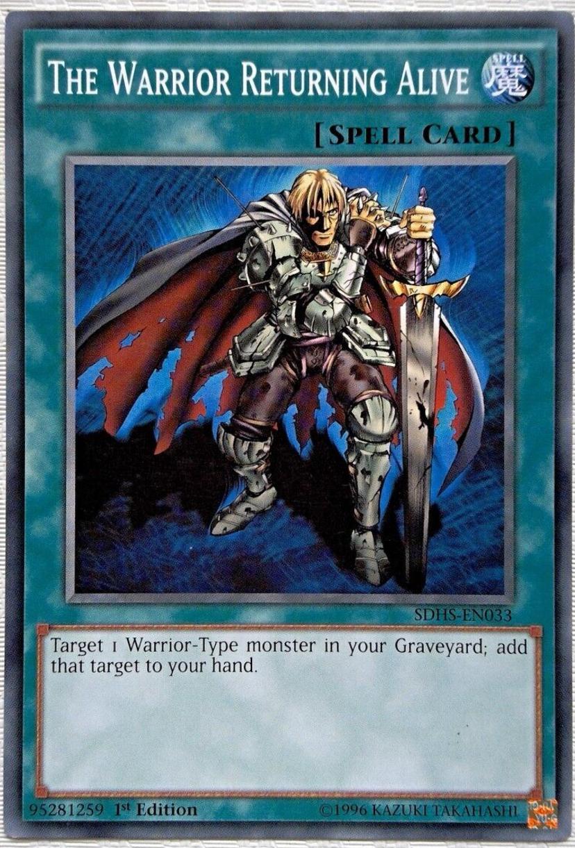 The Warrior Returning Alive [1st Edition] SDHS-EN033