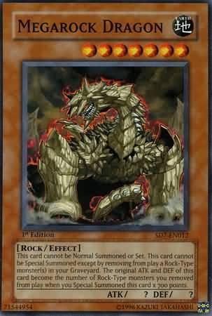 Megarock Dragon [1st Edition] SD7-EN012