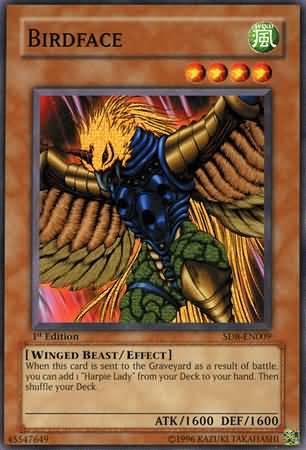 Birdface [1st Edition] SD8-EN009