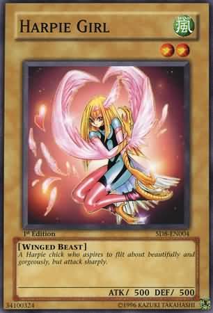 Harpie Girl [1st Edition] SD8-EN004
