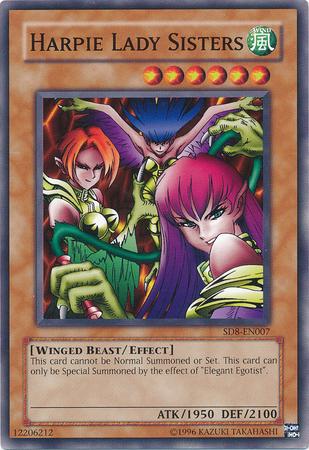 Harpie Lady Sisters SD8-EN007