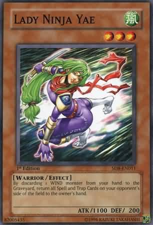 Lady Ninja Yae [1st Edition] SD8-EN011