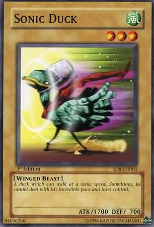 Sonic Duck [1st Edition] SD8-EN003