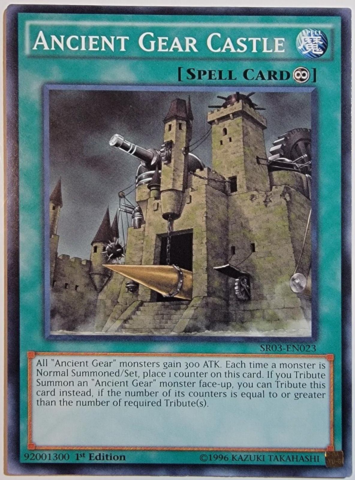 Ancient Gear Castle [1st Edition] SR03-EN023