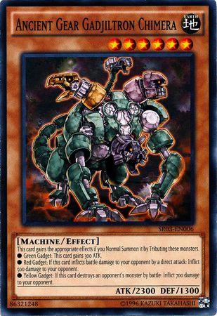 Ancient Gear Gadjiltron Chimera SR03-EN006