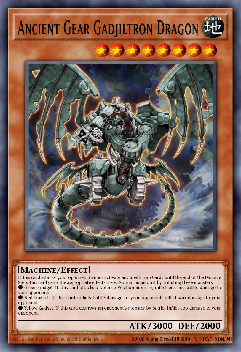 Ancient Gear Gadjiltron Dragon [1st Edition] SR03-EN004