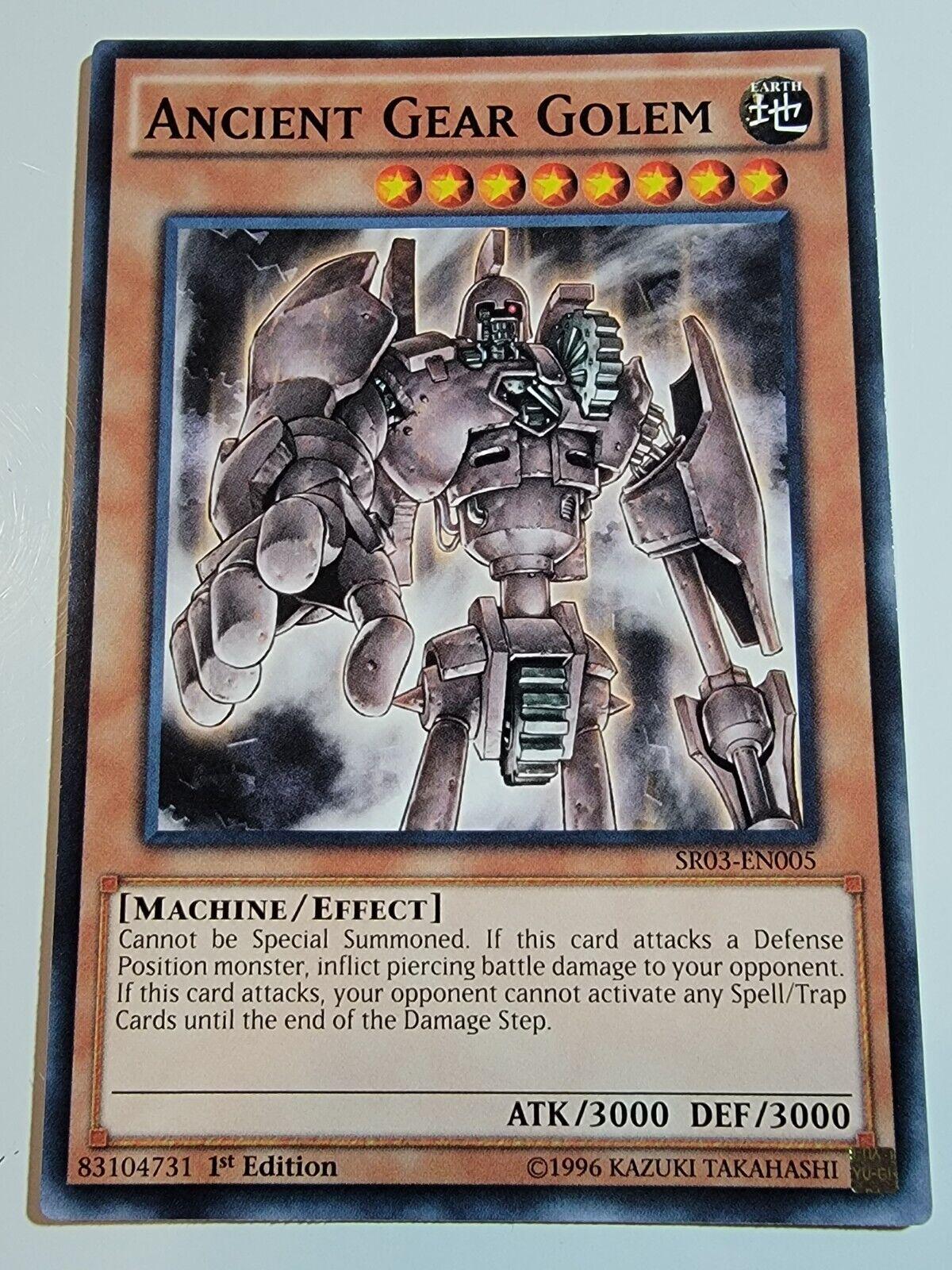 Ancient Gear Golem [1st Edition] SR03-EN005