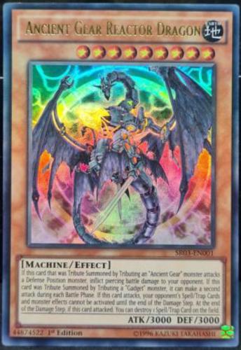 Ancient Gear Reactor Dragon [1st Edition] SR03-EN001
