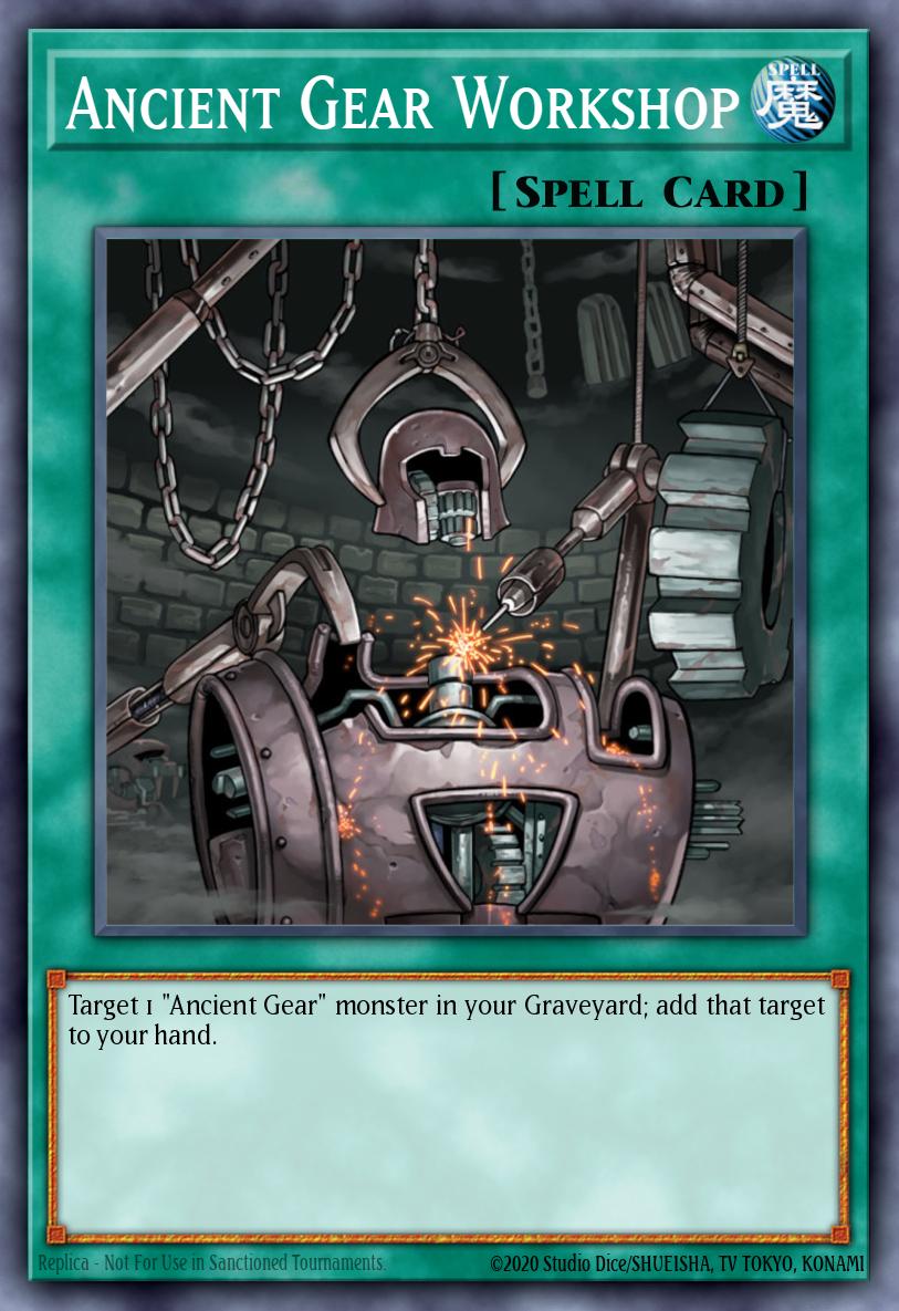 Ancient Gear Workshop [1st Edition] SR03-EN024