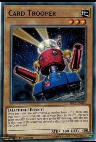 Card Trooper [1st Edition] SR03-EN015