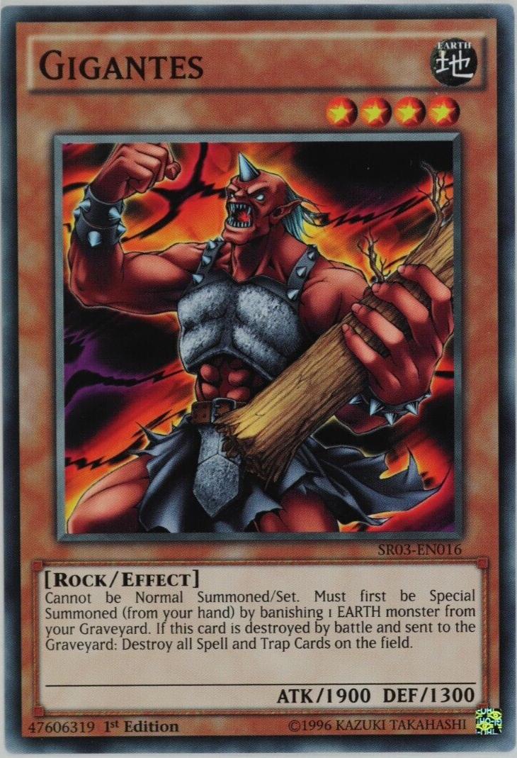 Gigantes [1st Edition] SR03-EN016