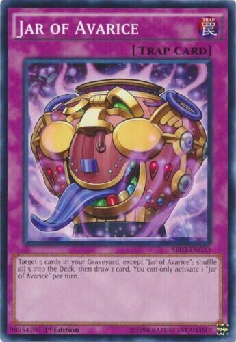 Jar of Avarice [1st Edition] SR03-EN033