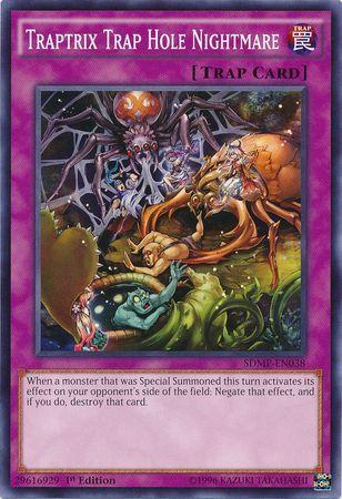 Traptrix Trap Hole Nightmare SDMP-EN038